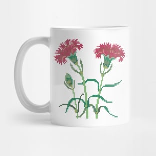 Ohio State Flower Carnation Mug